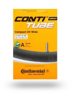   Continental Compact 20 wide (50/62-406/451) autó szelepes kerékpár gumitömlő