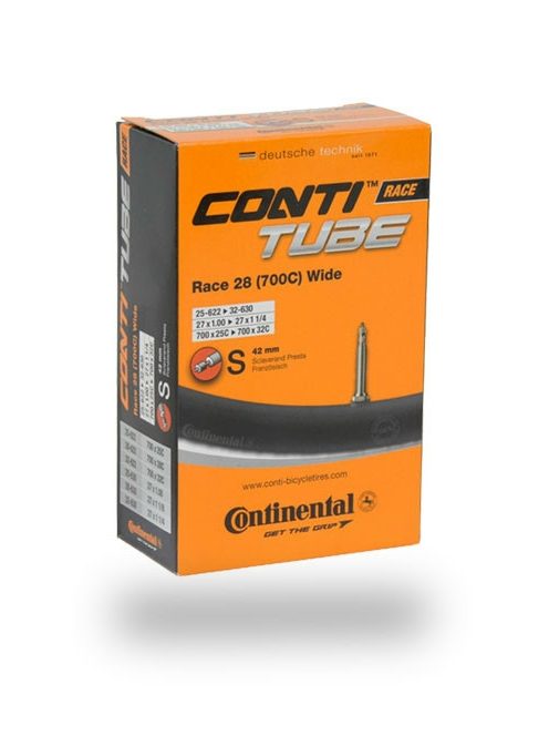 Continental Race 28 Wide (700C) 25/32-622/630 FV 42mm presta kerékpár gumitömlő