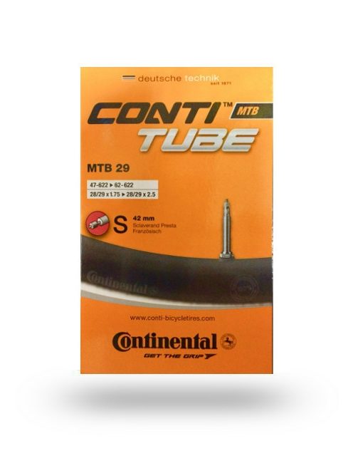 Continental MTB 28/29x1.75-2.5 (47/62-622)S42 presta szelepes kerékpár gumitömlő