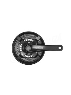   Shimano Tourney FC-TY501 28/38/48 LV 175mm kerékpár hajtómű fekete