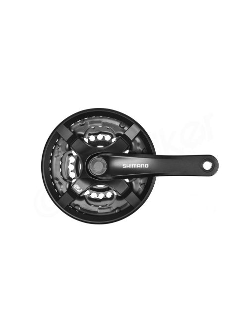 Shimano Tourney FC-TY501 28/38/48 LV 175mm kerékpár hajtómű fekete