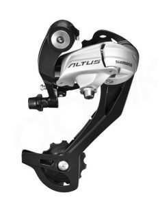   Shimano Altus RD-M370 SGS 9 sebességes kerékpár hátsó váltó ezüst