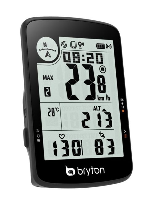 Bryton Rider 17E GPS kerékpár computer fekete