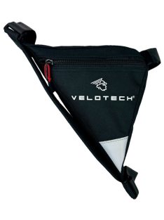 Velotech kerékpár háromszög váztáska fekete