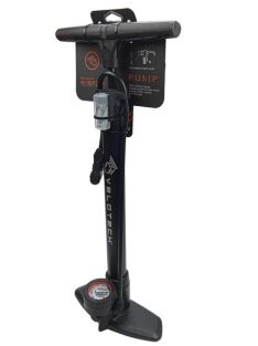 Velotech kerékpár nyomásmérős AV/DV/FV alu műhelypumpa