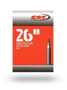   CST 26x1.75-2.125 (47/53-559) FV presta szelepes MTB kerékpár gumitömlő
