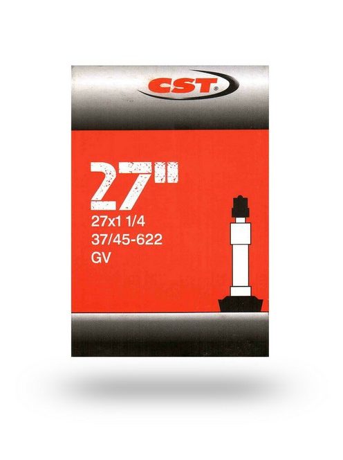 CST 27x1 1/4 (37/45-622/630) DV normál szelepes kerékpár gumitömlő
