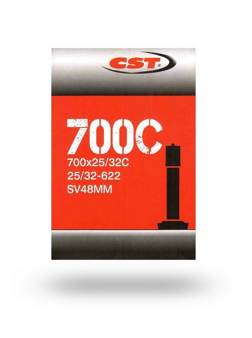 CST 700C 25/32-622 (700x25/32C) AV48 autó szelepes kerékpár gumitömlő
