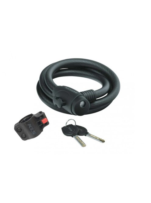 Kellys KLS Hardcoil 150cm kerékpár spirálzár
