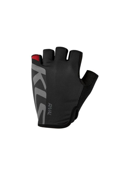 Kellys KLS Rival black XL rövid ujjú kerékpáros kesztyű
