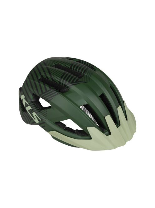 Kellys KLS Daze military green kerékpáros fejvédő M/L