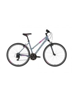 Kellys Clea 10 grey-pink női Cross kerékpár M
