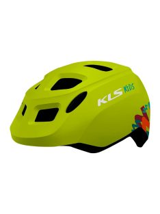   Kellys KLS Zigzag 22 lime gyermek kerékpáros fejvédő S (50-55cm)