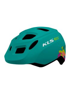   Kellys KLS Zigzag 22 turquoise gyermek kerékpáros fejvédő S (50-55cm)
