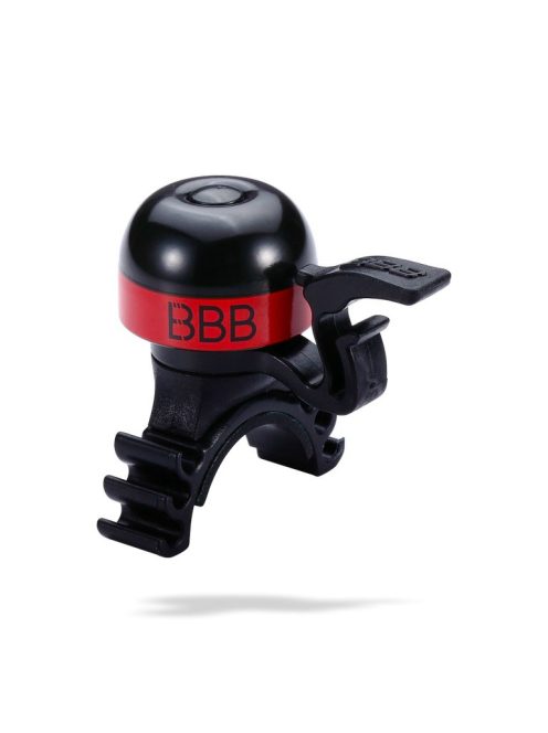 BBB MiniFit BBB-16 kerékpár csengő fekete-piros