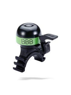 BBB MiniFit BBB-16 kerékpár csengő fekete-zöld