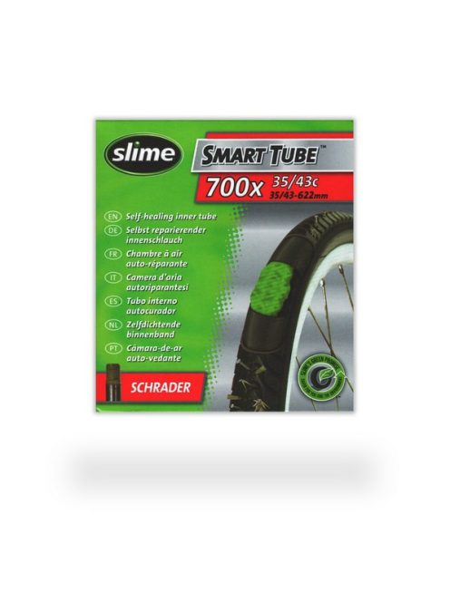 Slime 700C 35/43-622 (700x35/43C) AV autó szelepes kerékpár gumitömlő