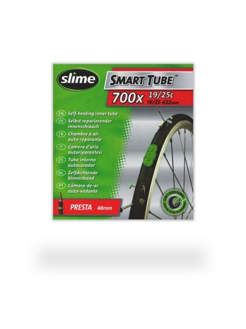 Slime 700C 19/25-622 (700x19/25C) FV48 presta szelepes kerékpár gumitömlő