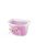 Gyermek kerékpár műanyag első kosár masnis pink