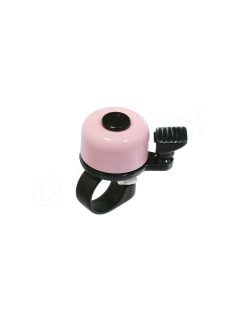 Kerékpár csengő pengetős 34mm pink