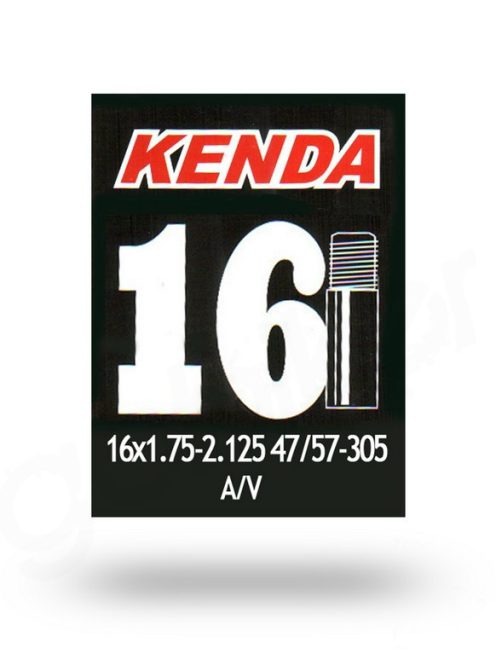 Kenda 16x1.75-2.125 (47/57-305) AV autó szelepes kerékpár gumitömlő