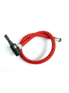 Velotech pumpatömlő AV pumpafejjel piros-fekete