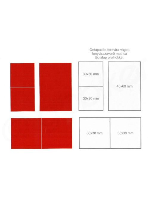 2NET-fenyvisszavero-kerekpar-matrica-teglalap-profilokkal-piros