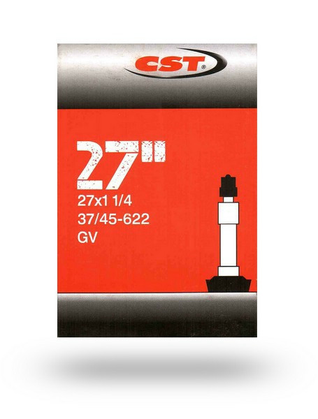 CST 27x1 1/4 (37/45-622/630) DV normál szelepes kerékpár gumitömlő
