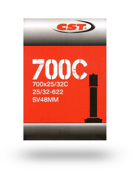 CST 700C 25/32-622 (700x25/32C) AV48 autó szelepes kerékpár gumitömlő