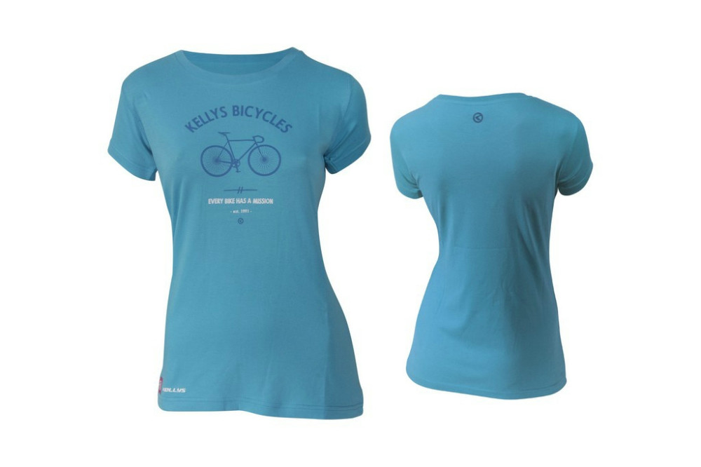 Kellys KLS Bike Mission rövid ujjú női póló kék S