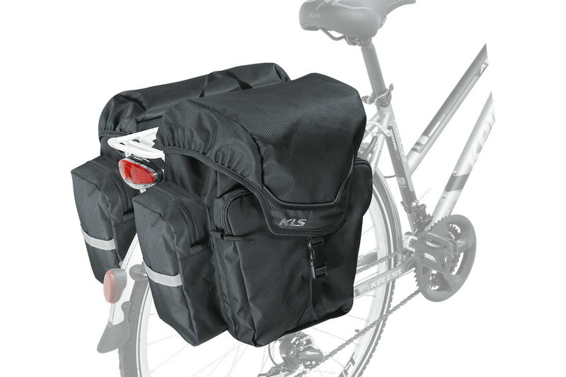 Kellys KLS Adventure 40 kerékpár csomagtartó túratáska fekete